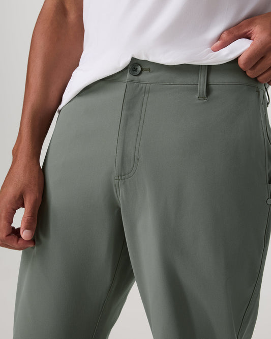 Meta Trouser Classic Fit 32" Men's Light Oregano Pants | Vuori shop