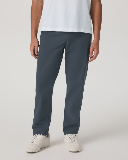 Meta Elastic Waist Pant Classic Fit Men's Charcoal Pants | Vuori outlet