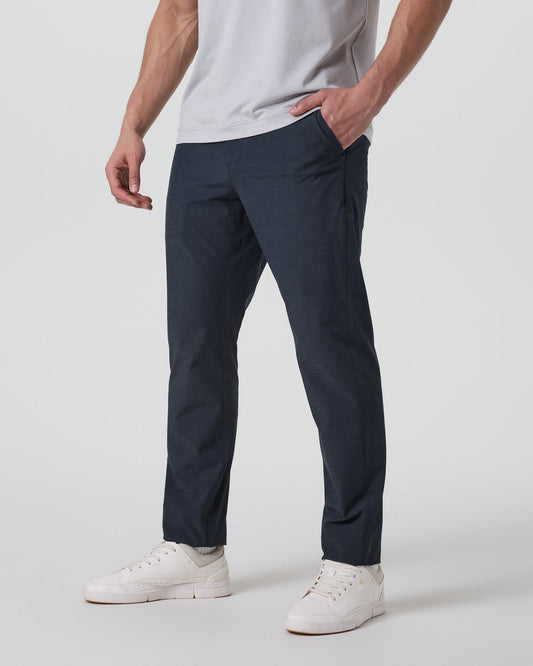 Aim Pant 30" Navy Golf & Travel Pants | Vuori shop