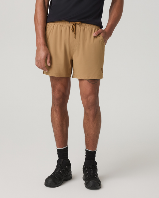 HardKore Short Lined 5" Men's Burlap Performance Shorts | Vuori outlet