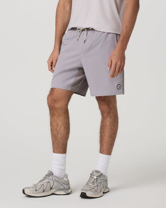 Kore Short Lined 7" Men's Shorts in Cinder Color Block | Vuori shop