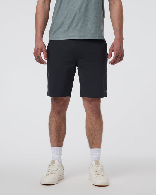 Meta Short 8" Black Chino Shorts | Vuori online