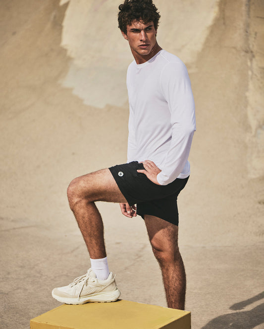 Kore Short Lined 5" Men's Black 5" Athletic Shorts | Vuori sale