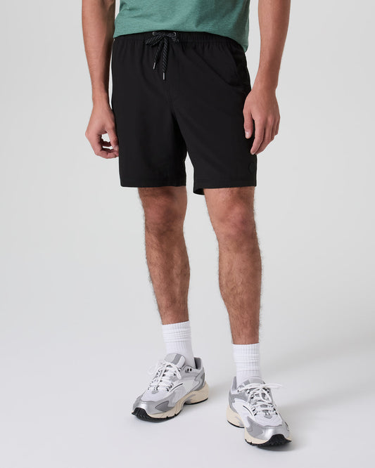 Kore Short Lined 7" Men's Black Tonal Athletic Shorts | Vuori outlet