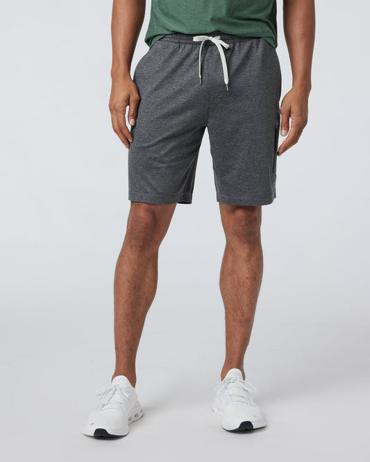 Sunday Performance Short Charcoal Heather | Vuori shop