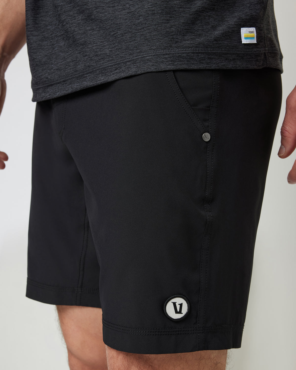 Kore Short Lined 9" Men's Black Shorts 9 Inch Inseam | Vuori sale