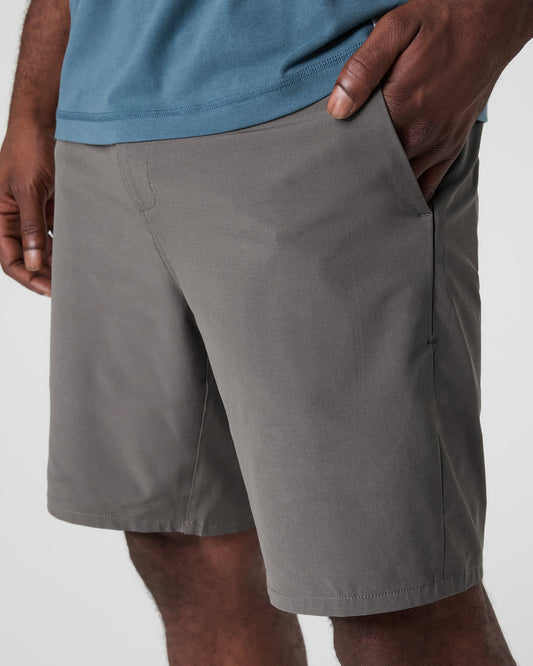 Aim Short Men's Warm Grey Tailored Shorts | Vuori for sale