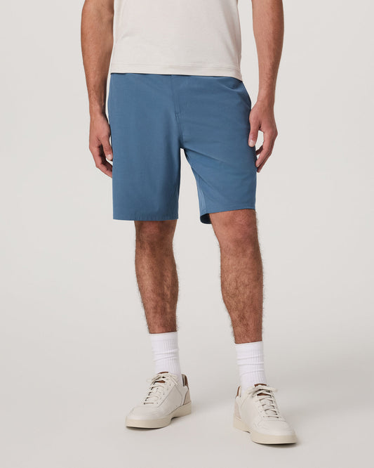 Aim Short Men's Pool Blue Performance Shorts | Vuori for sale