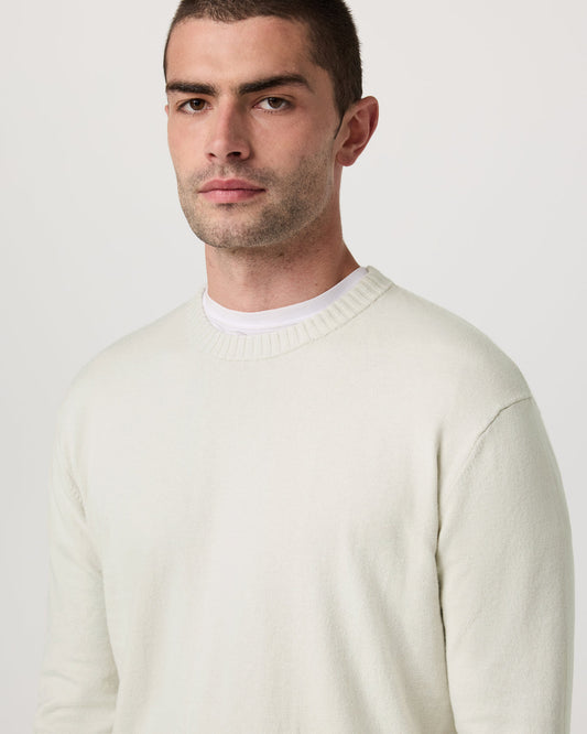 Fluent Sweater Men's Winter Grey Cashmere Sweater | Vuori for sale