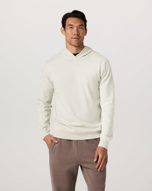 Fluent Sweater Hoodie Men's Winter Grey Cashmere Hoodie | Vuori online