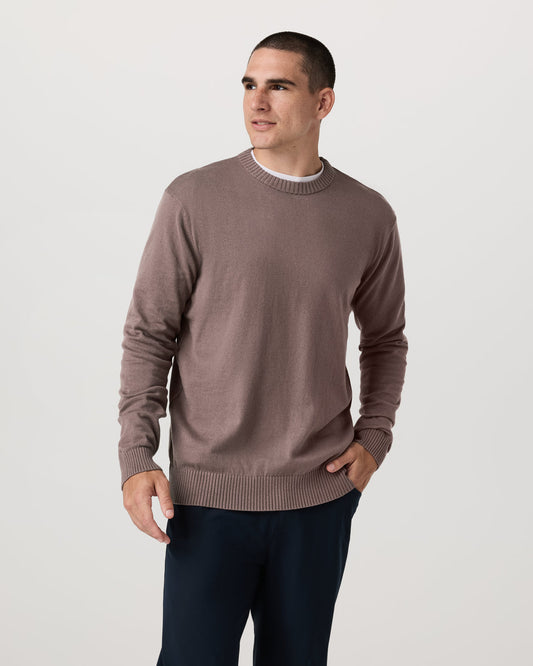 Fluent Sweater Men's Huckleberry Cashmere Sweater | Vuori onsale