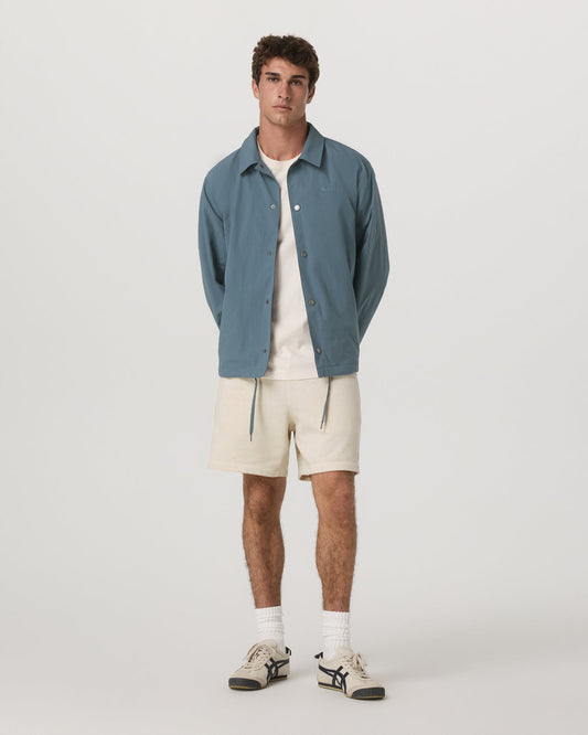 V1 Coach Jacket Men's Blue Sea Jacket | Vuori sale
