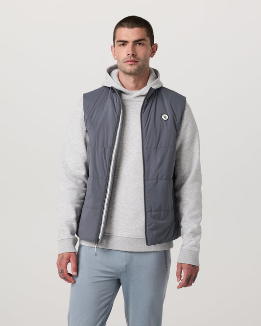 Echo Insulated Vest 2.0 Men's Moonlight Vest | Vuori onsale