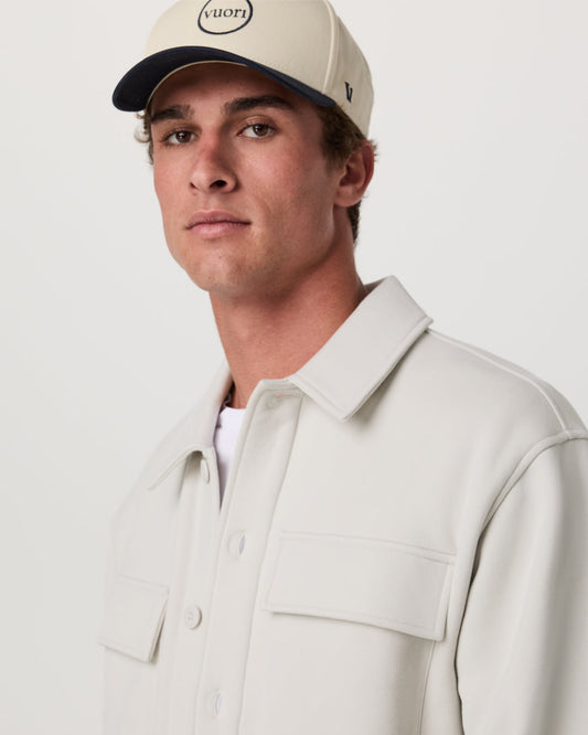 Seaside Shirt Jacket Men's Salt Lifestyle Jacket | Vuori shop
