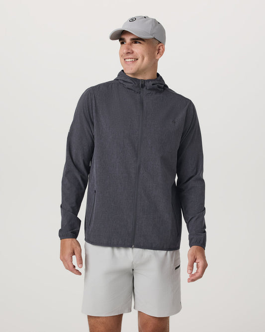 Outdoor Trainer Shell Men's Moonlight Hooded Jacket | Vuori sale