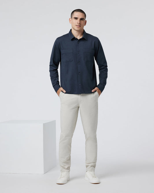 Coronado Shirt Jacket Midnight Heather | Vuori online