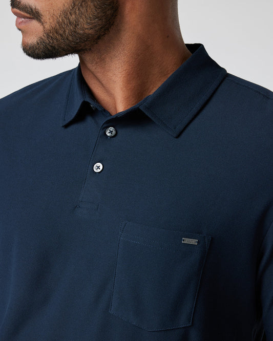 Ace Polo Men's Ink Performance Polo | Vuori shop