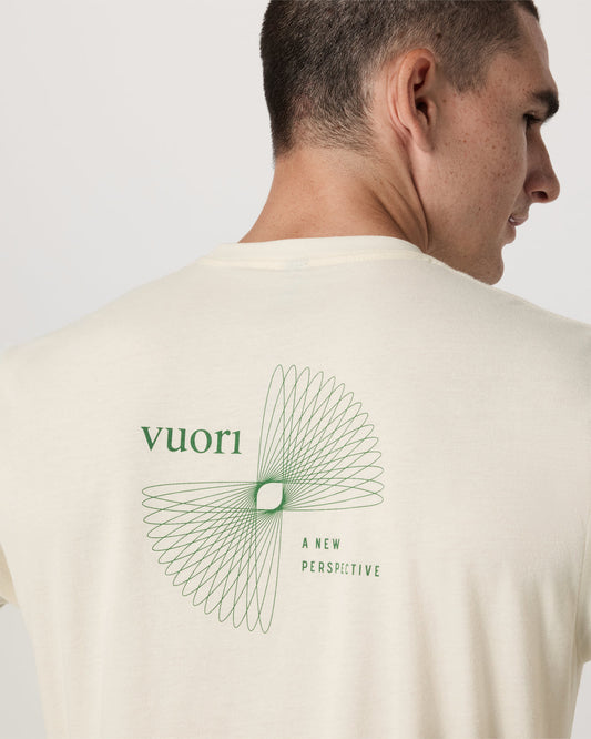 Vortex Tee Men's Natural Performance T-Shirt | Vuori discount