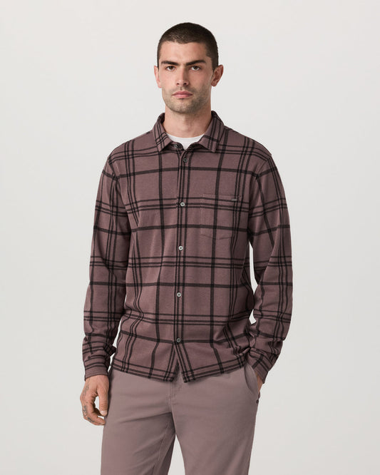 Seaview Plaid Button Down Shirt Men's Huckleberry Shirt | Vuori online