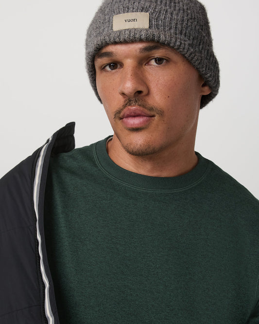 Long Sleeve Ponto Performance Tee Evergreen Heather | Vuori discount