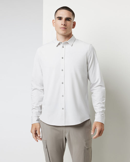 Long Sleeve Bridge Button Down Men's Salt Shirt | Vuori onsale