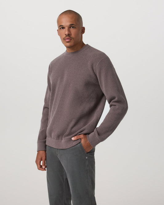 Midweight Rib Sweater Men's Timber Ribbed Knit Sweater | Vuori onsale