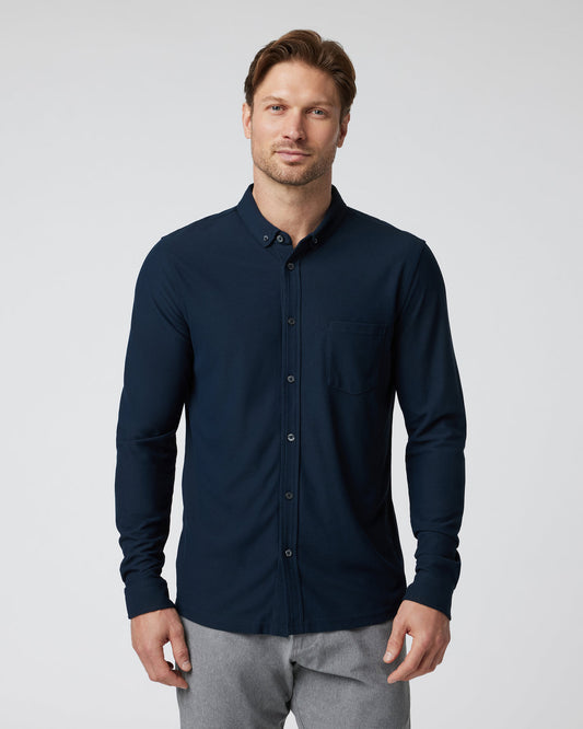Long Sleeve Ace Button-Down Ink | Vuori for sale