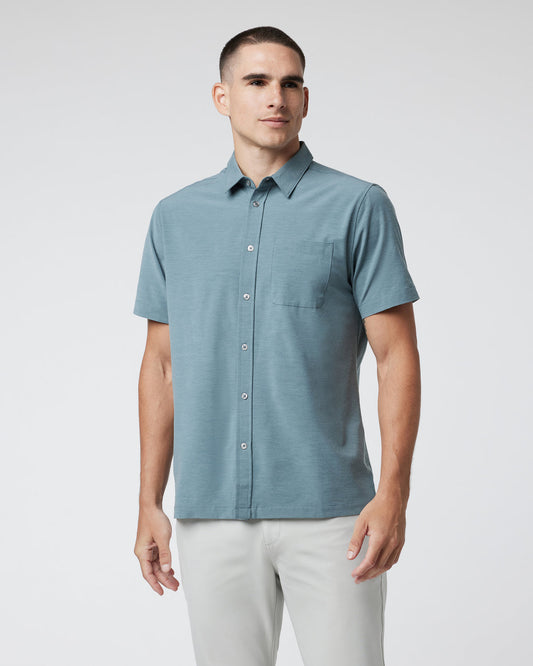 Short Sleeve Bridge Button Down Kashmir | Vuori shop
