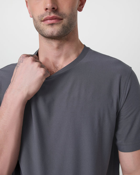Strato Tech Tee Men's Moonlight Workout Shirt | Vuori onsale
