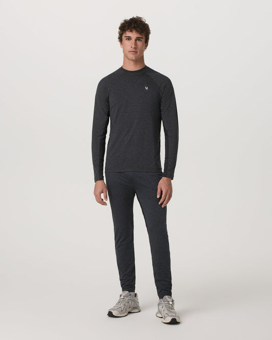 Ponto Baselayer Tight Men's Charcoal Heather Bottoms | Vuori outlet