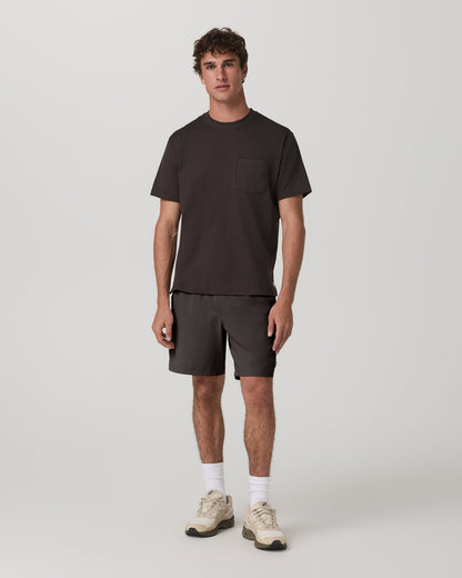 Men's Short Sleeve Ponto Pocket Tee - Relaxed Fit Carbon | Vuori sale