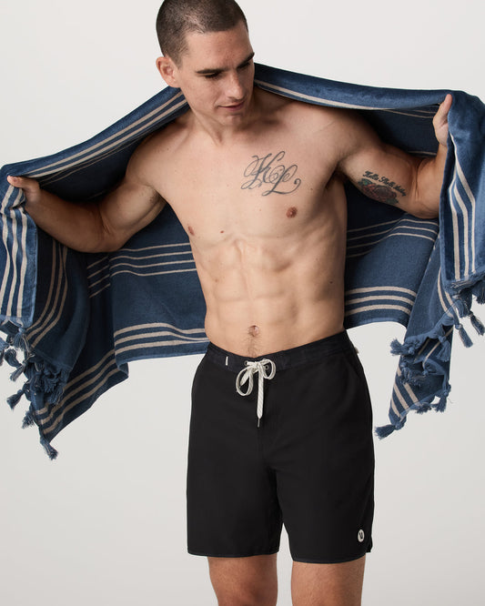 Fringe Beach Towel Versatile Towel - Pond | Vuori sale